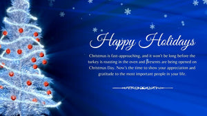 Happy Holidays